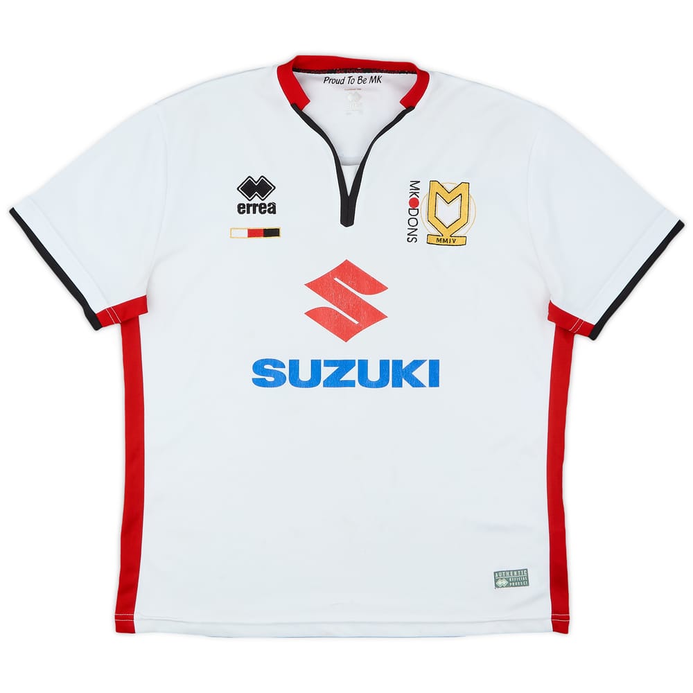 2015-16 MK Dons Home Shirt - 6/10 - (M)