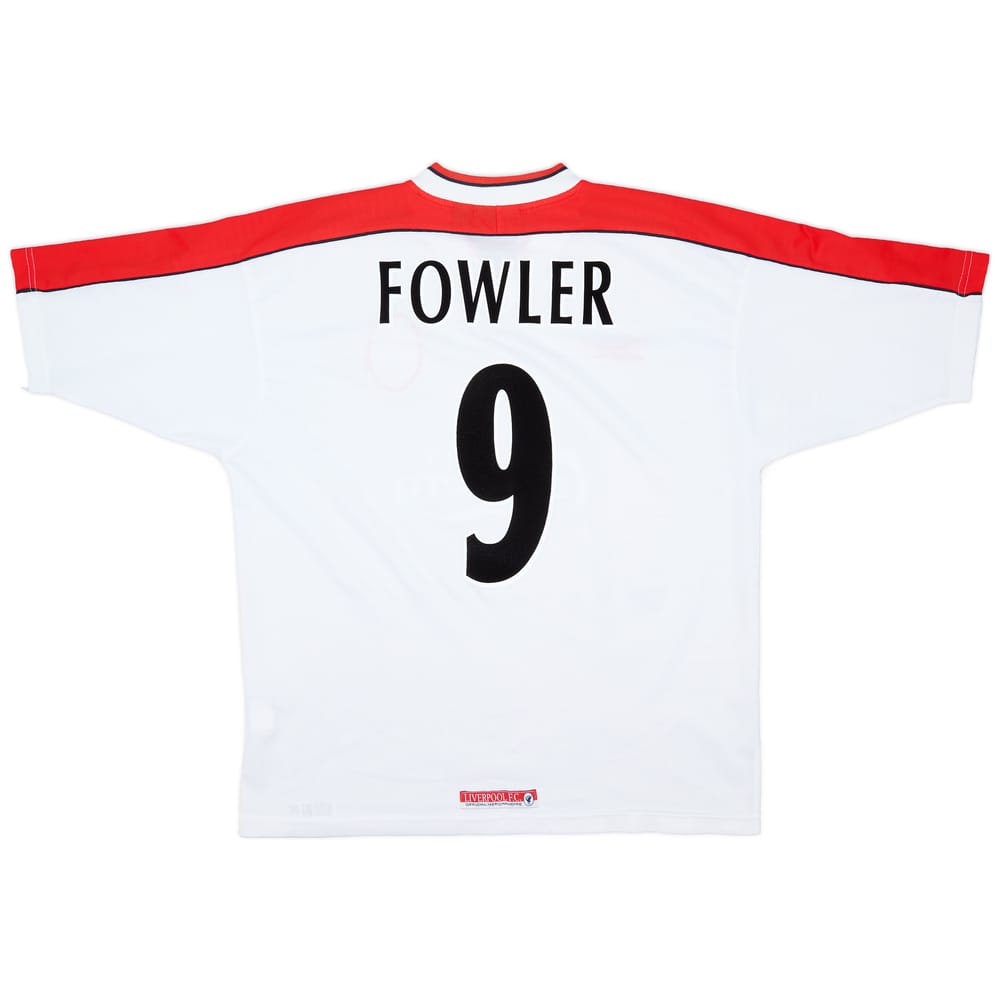 1998-99 Liverpool Away Shirt Fowler #9 - 9/10 - (L)