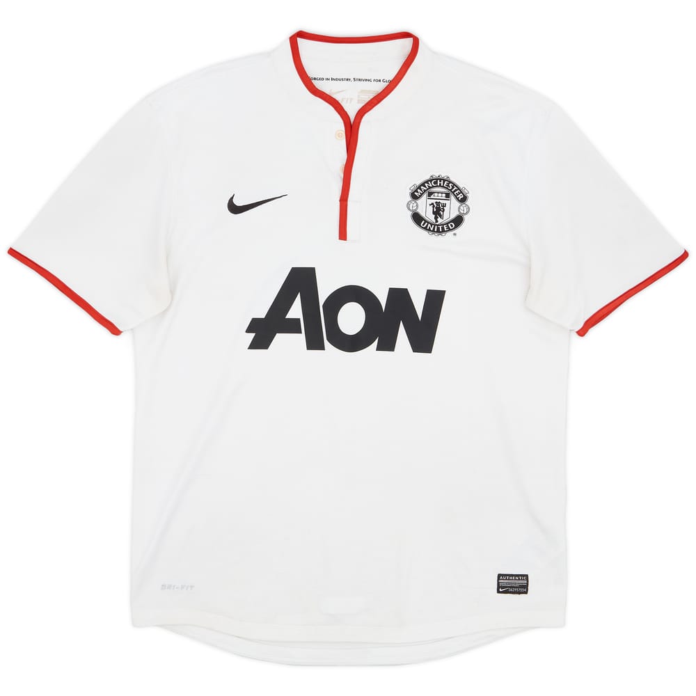 2012-14 Manchester United Away Shirt Evra #3 - 6/10 - (M)