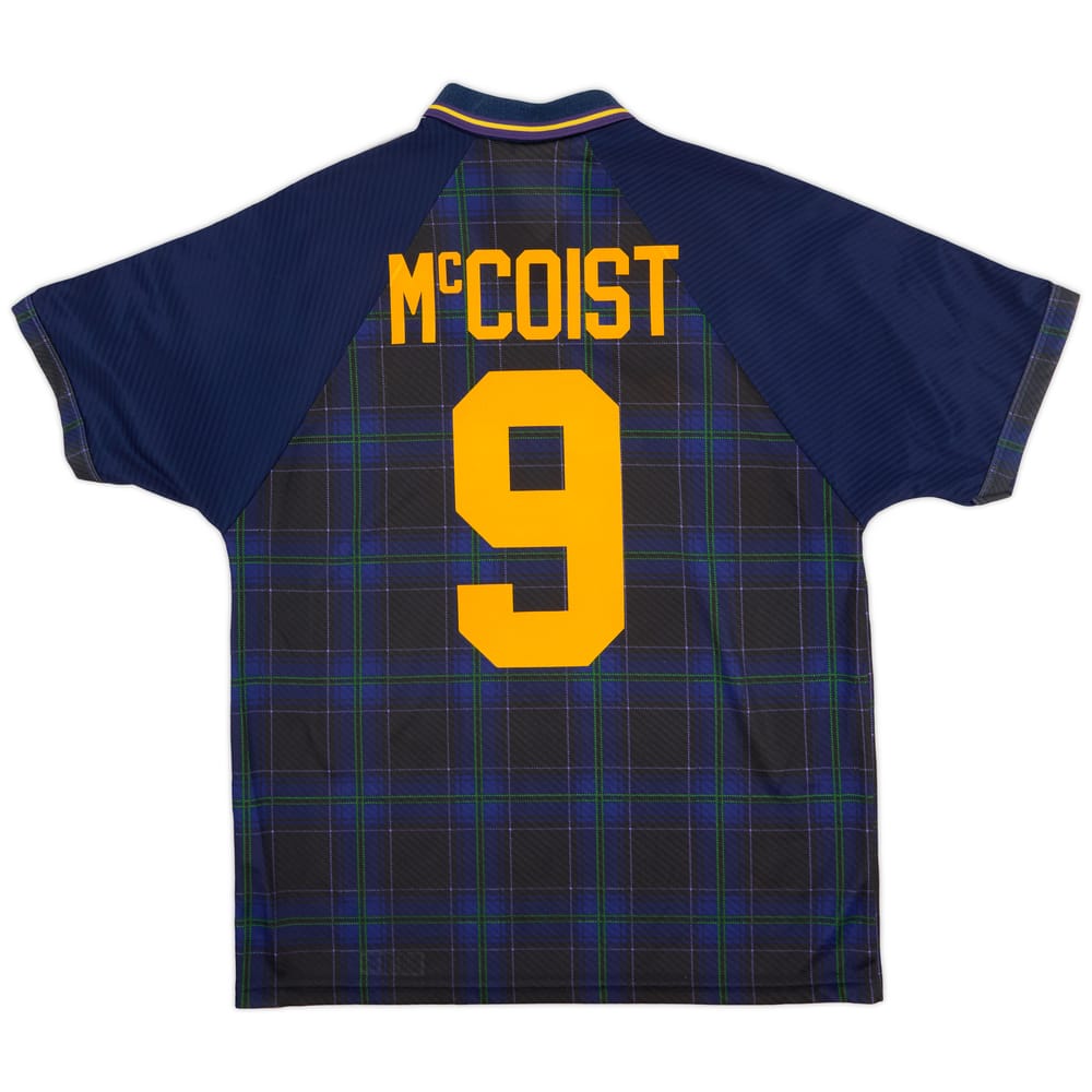 1994-96 Scotland Home Shirt McCoist #9 - 9/10 - (L)