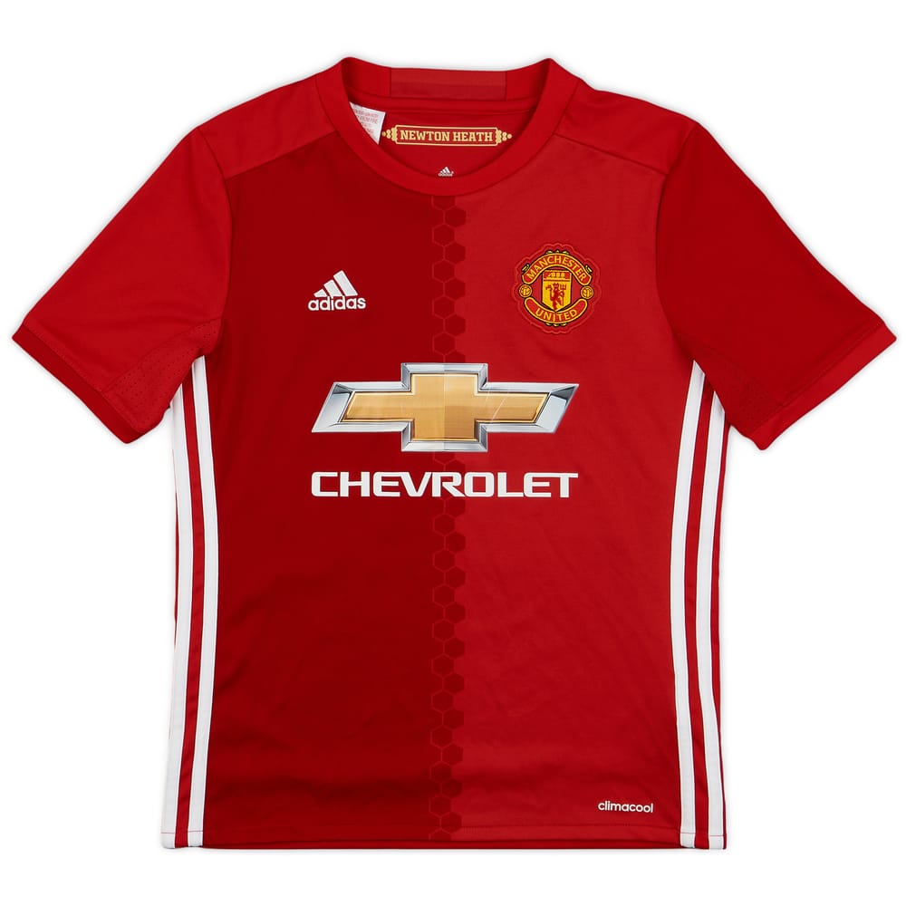 2016-17 Manchester United Home Shirt - 8/10 - (M.Boys)
