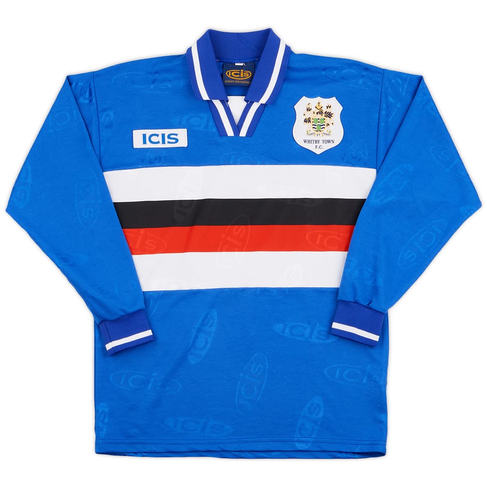 2001-02 Whitby Town Home L/S Shirt - 9/10 - (S)