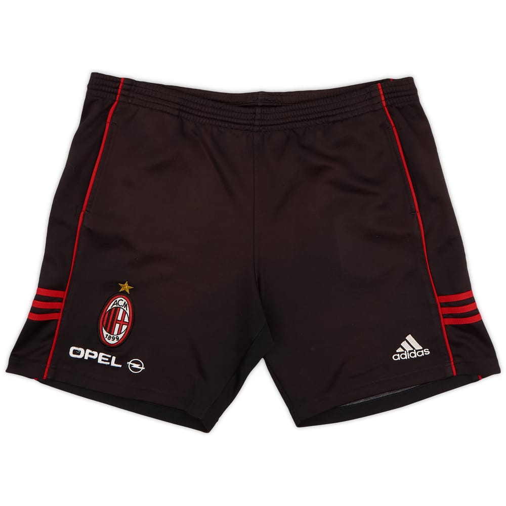 2000-01 AC Milan adidas Training Shorts - 9/10 - (XL)