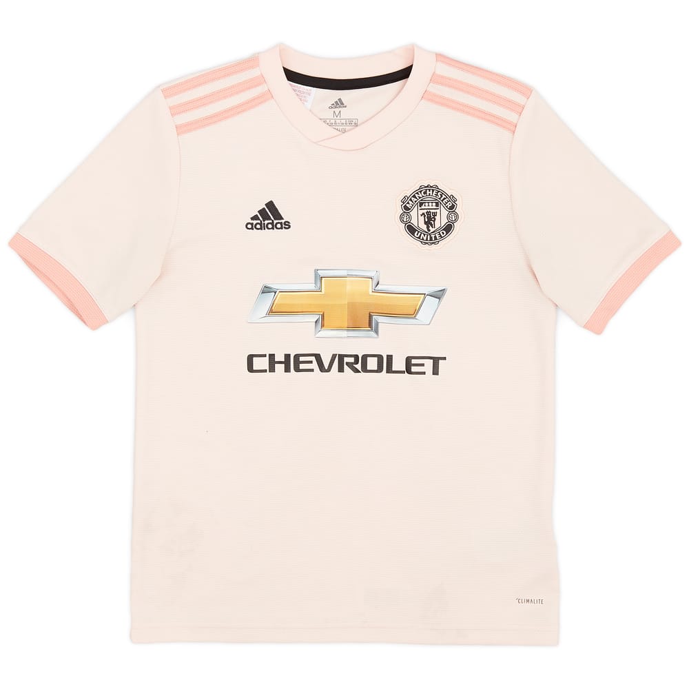 2018-19 Manchester United Away Shirt - 7/10 - (M.Boys)