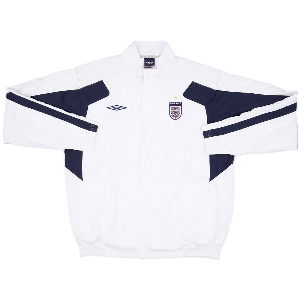 2007-08 England Umbro Track Jacket - 8/10 - (XL)