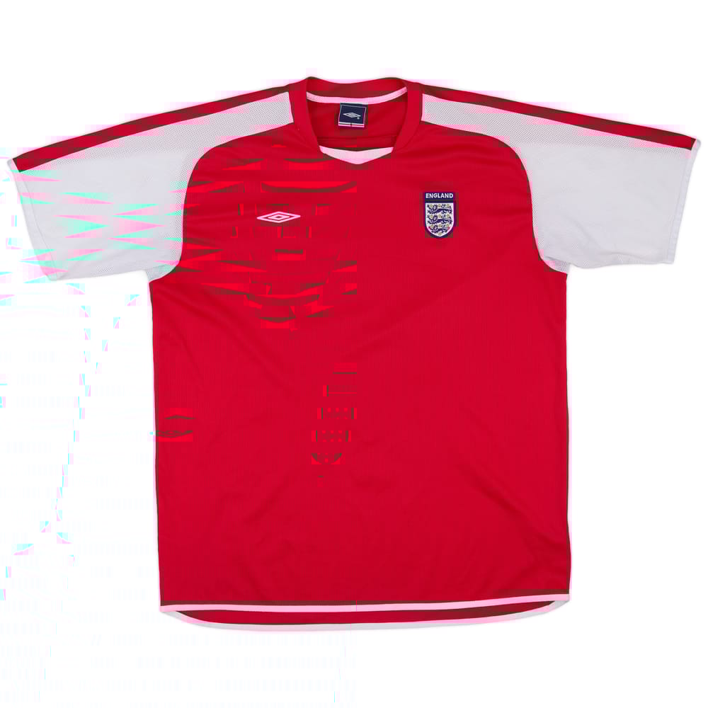 2004-05 England Umbro Training Shirt - 8/10 - (XL)