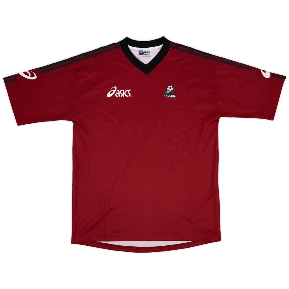 2000s Reggina Asics Training Shirt - 8/10 - (XL)