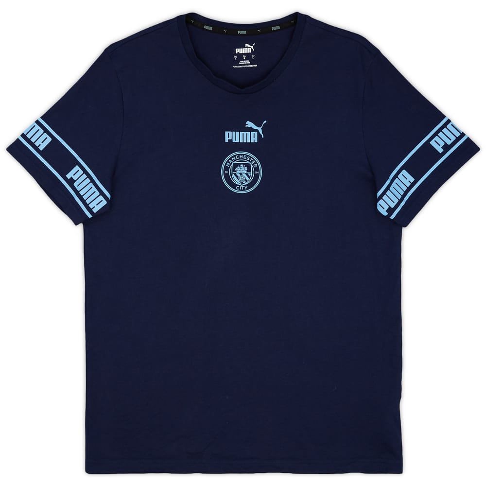 2021-22 Manchester City Puma Leisure Shirt - 9/10 - (L)