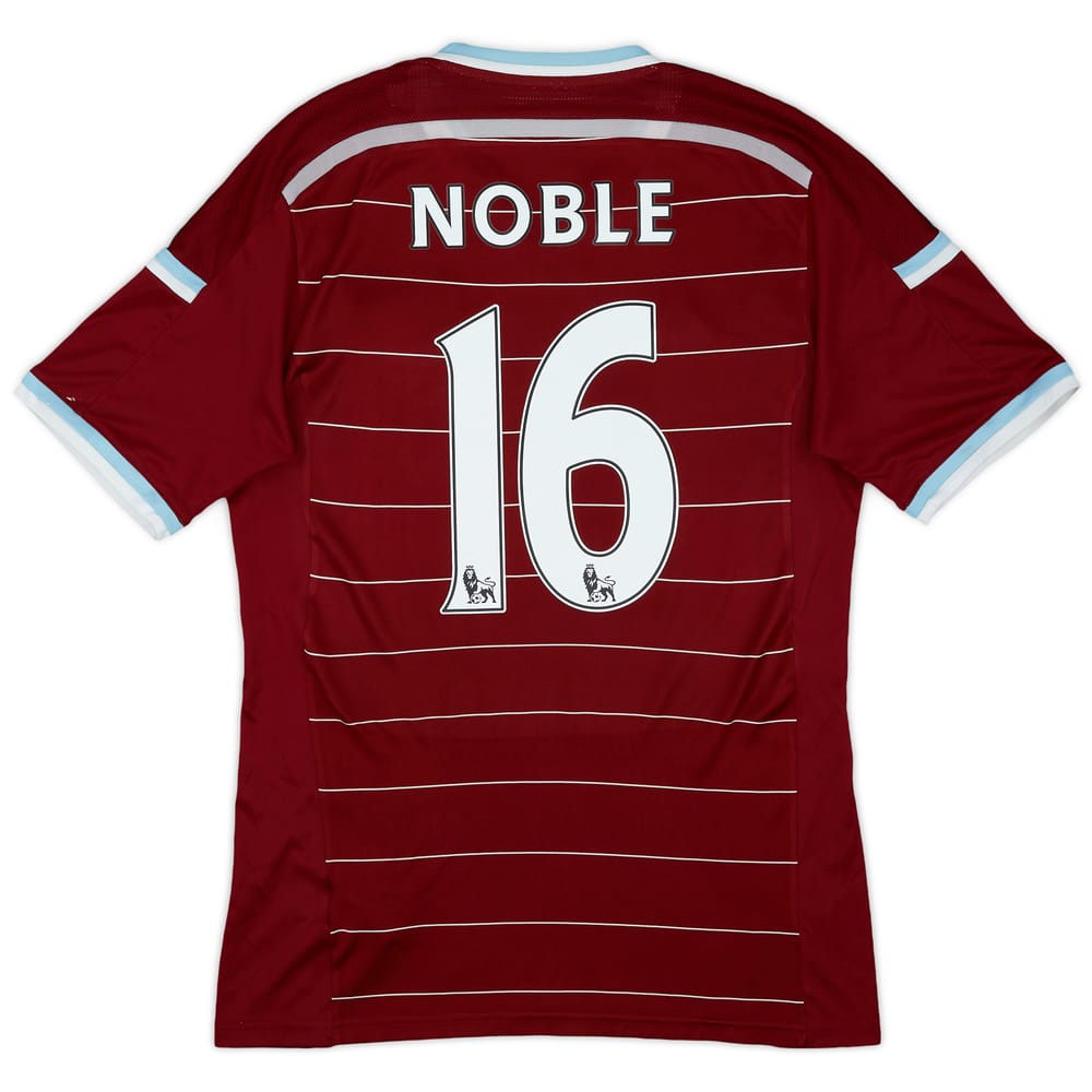 2014-15 West Ham Home Shirt Noble #16 - 8/10 - (S)