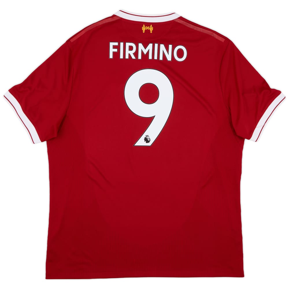 2017-18 Liverpool 125 Years Home Shirt Firmino #9 - 8/10 - (XL)
