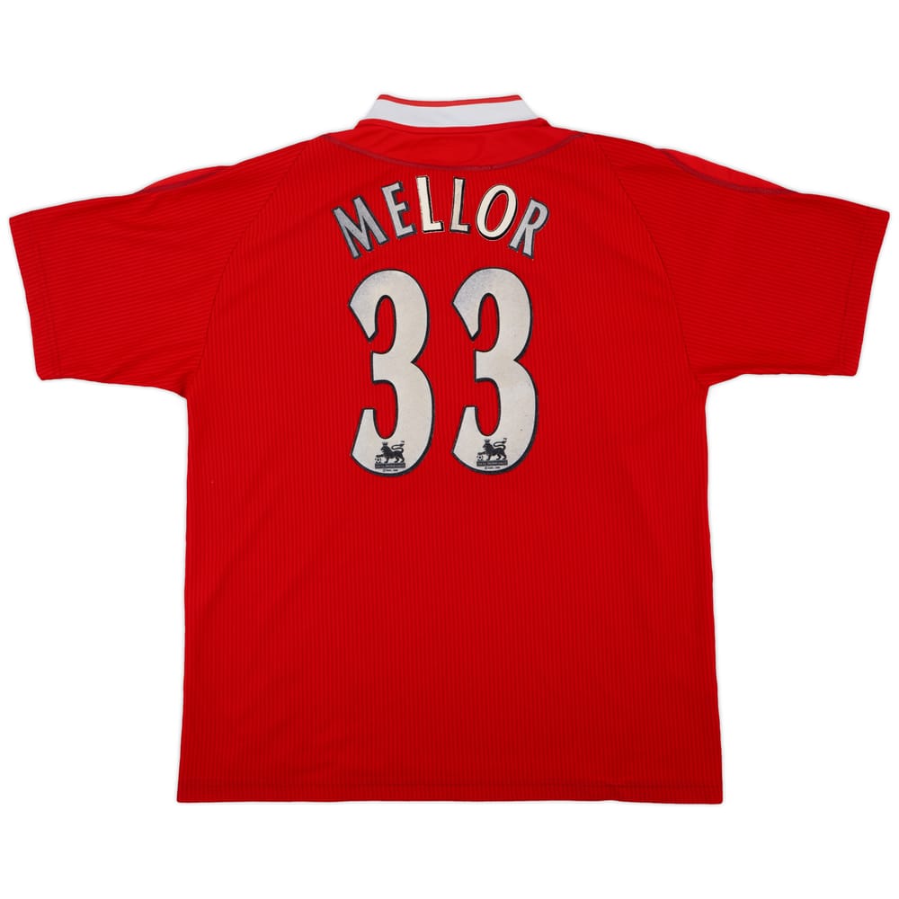 2002-04 Liverpool Home Shirt Mellor #33 - 6/10 - (L)