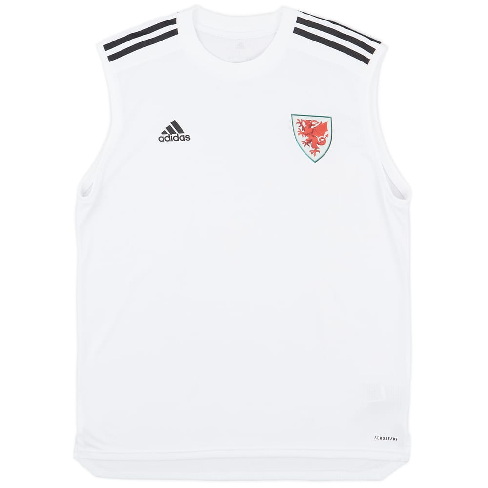 2020-21 Wales adidas Training Vest - 9/10