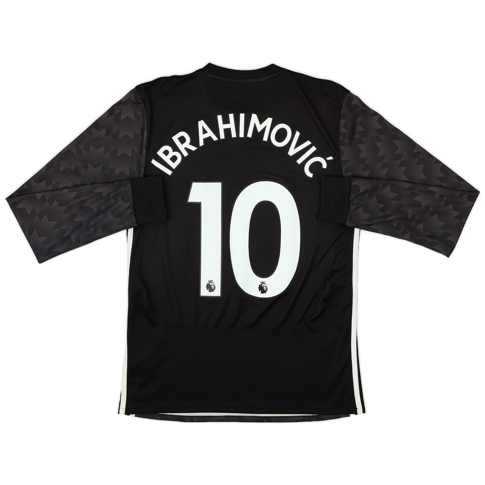2017-18 Manchester United Away L/S Shirt Ibrahimovic #10 - 5/10 - (S)