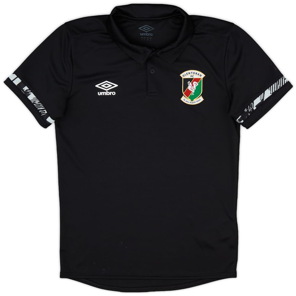 2018-19 Glentoran Umbro Polo Shirt - 6/10 - (S)