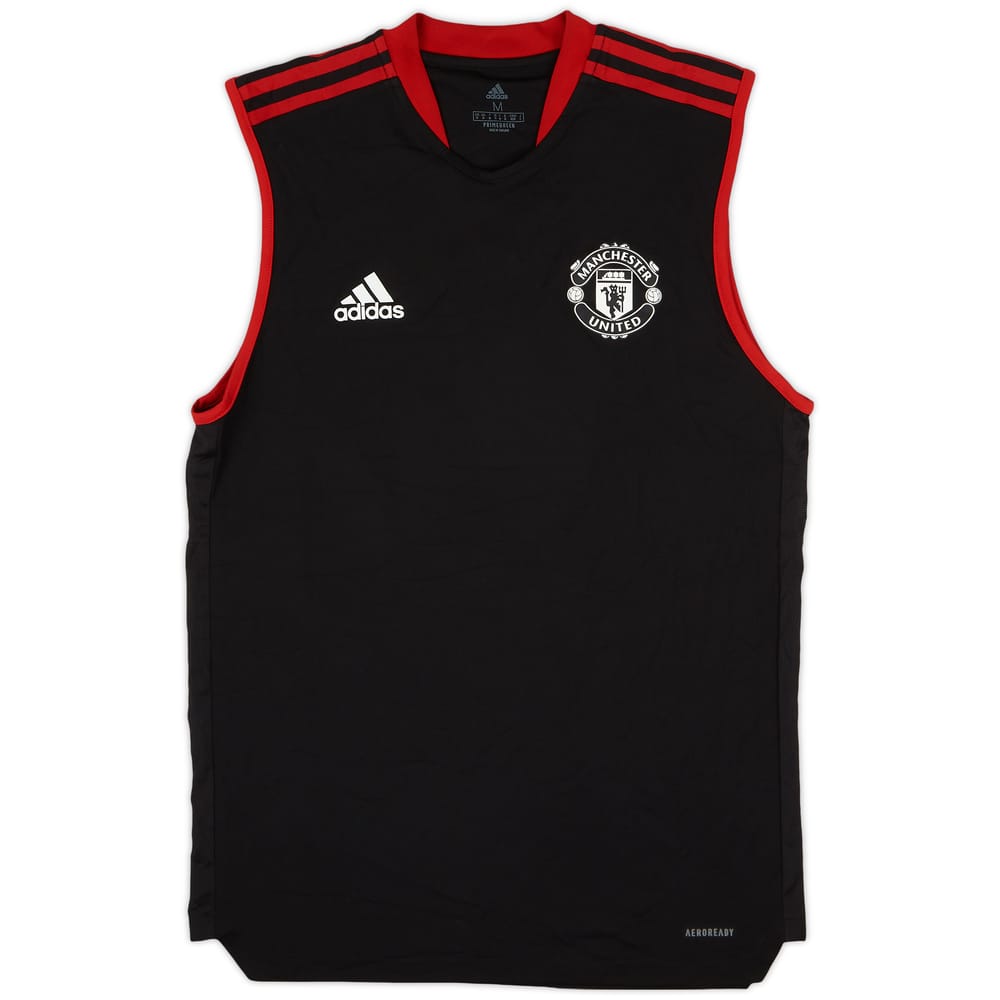 2021-22 Manchester United adidas Training Vest - 10/10 - (M)