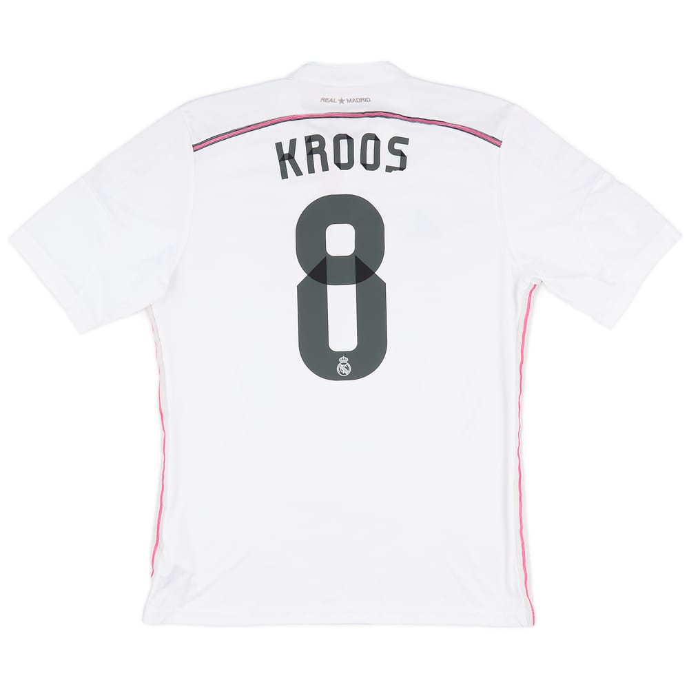 2014-15 Real Madrid Home Shirt Kroos #8 - 6/10 - (XL)