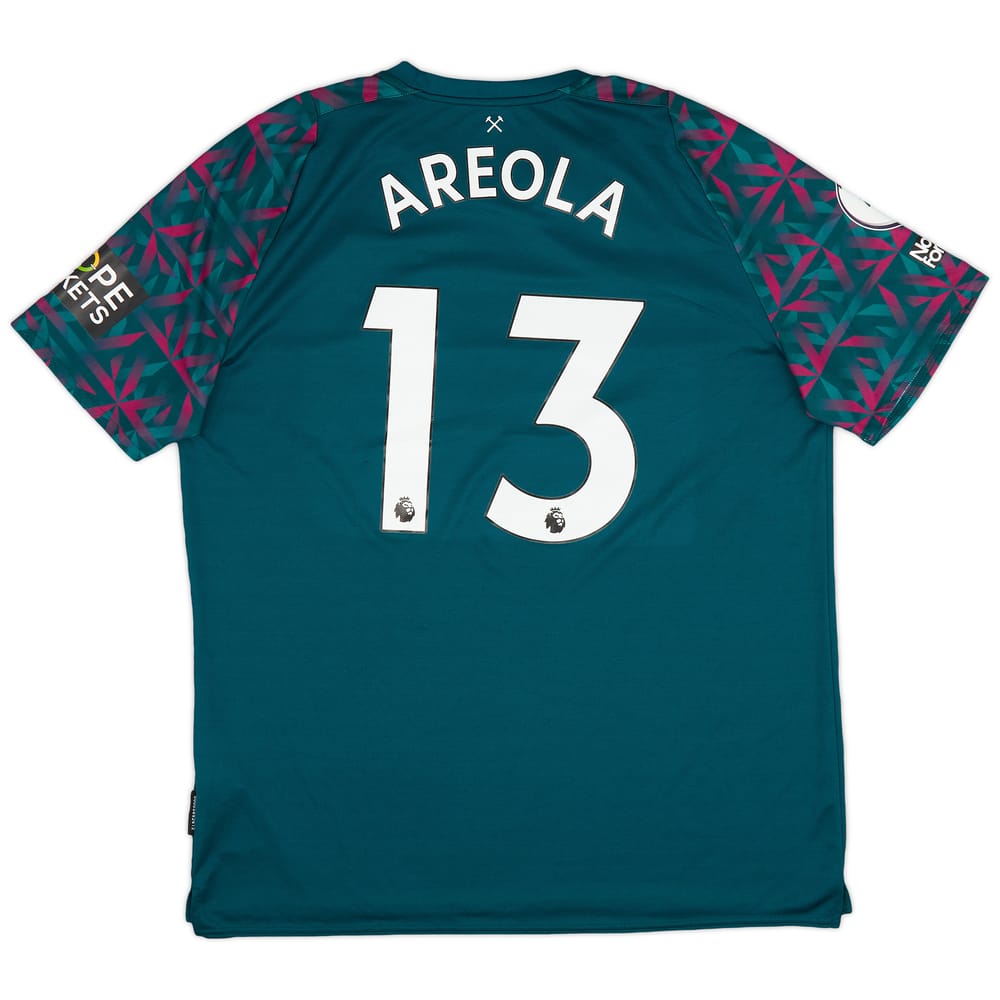 2022-23 West Ham Match Issue GK Shirt Areola #13