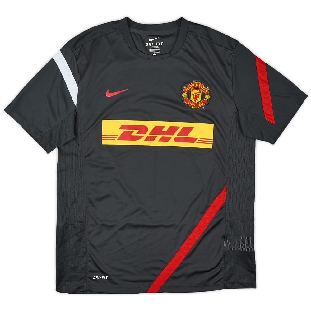 2012-13 Manchester United Nike Training Shirt - 8/10 - (L)