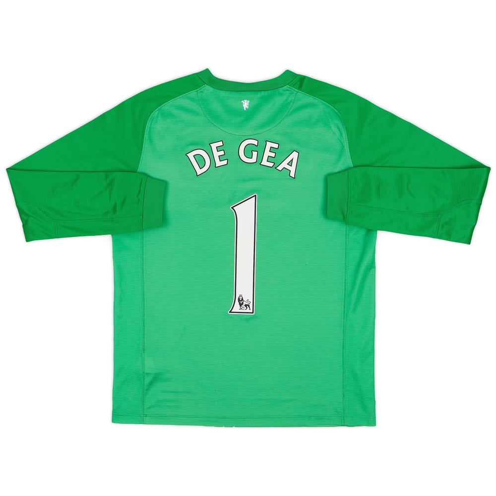 2013-14 Manchester United GK Shirt De Gea #1 - 6/10 - (XL.Boys)