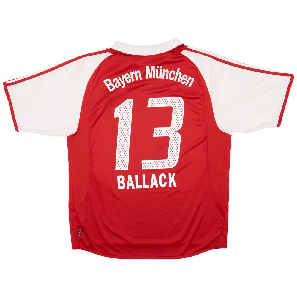2004-05 Bayern Munich Home Shirt Ballack #13 - 7/10 - (XL)