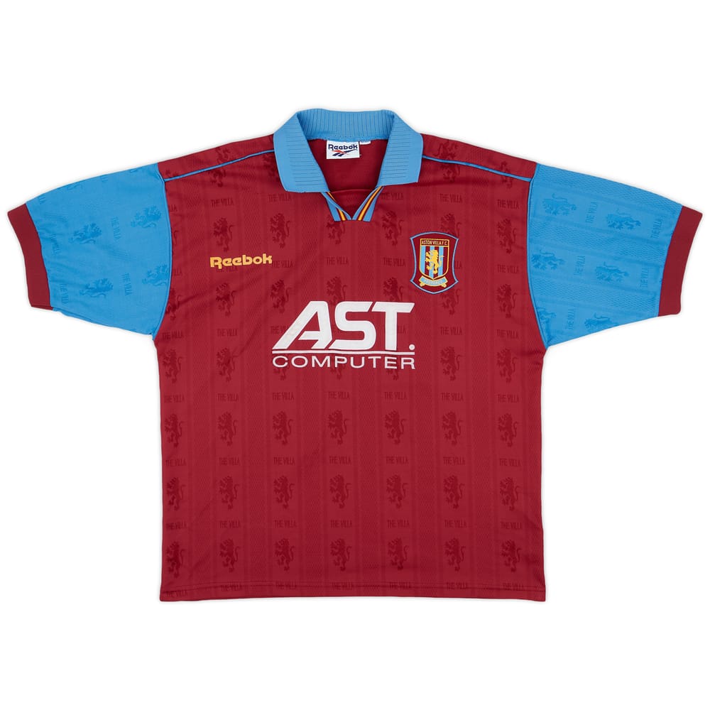 1995-97 Aston Villa Home Shirt - 9/10 - (L)