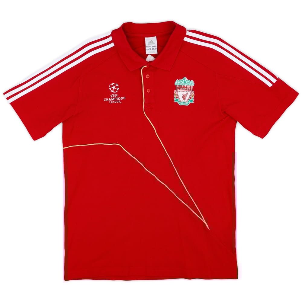 2009-10 Liverpool adidas CL Polo Shirt - 8/10 - (L)