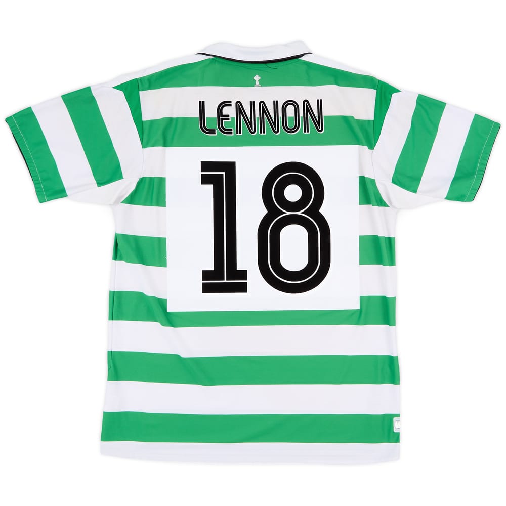 2004-05 Celtic Home Shirt Lennon #18 - 7/10 - (L)