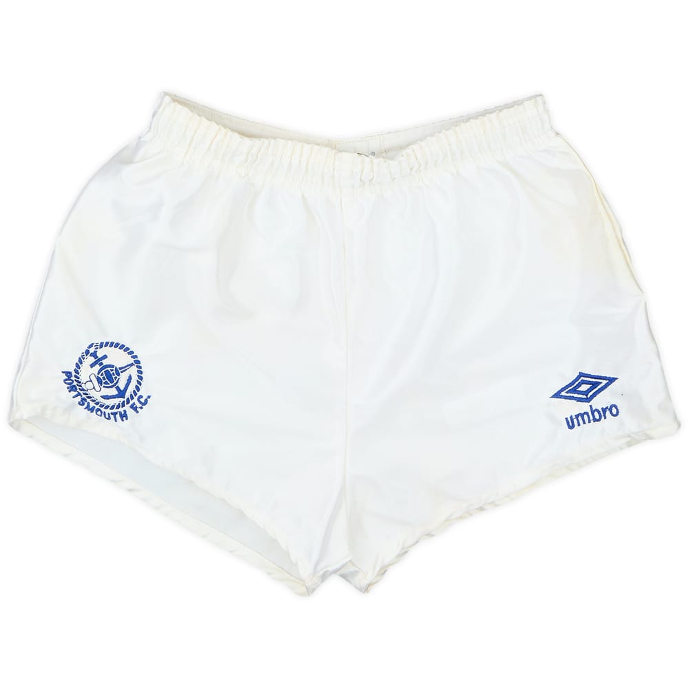 1985-87 Portsmouth Home Shorts - 7/10 - (S)