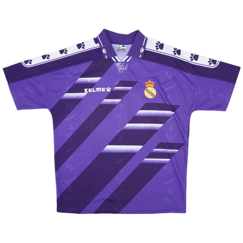 1994-96 Real Madrid Away Shirt #10 - 8/10 - (L)