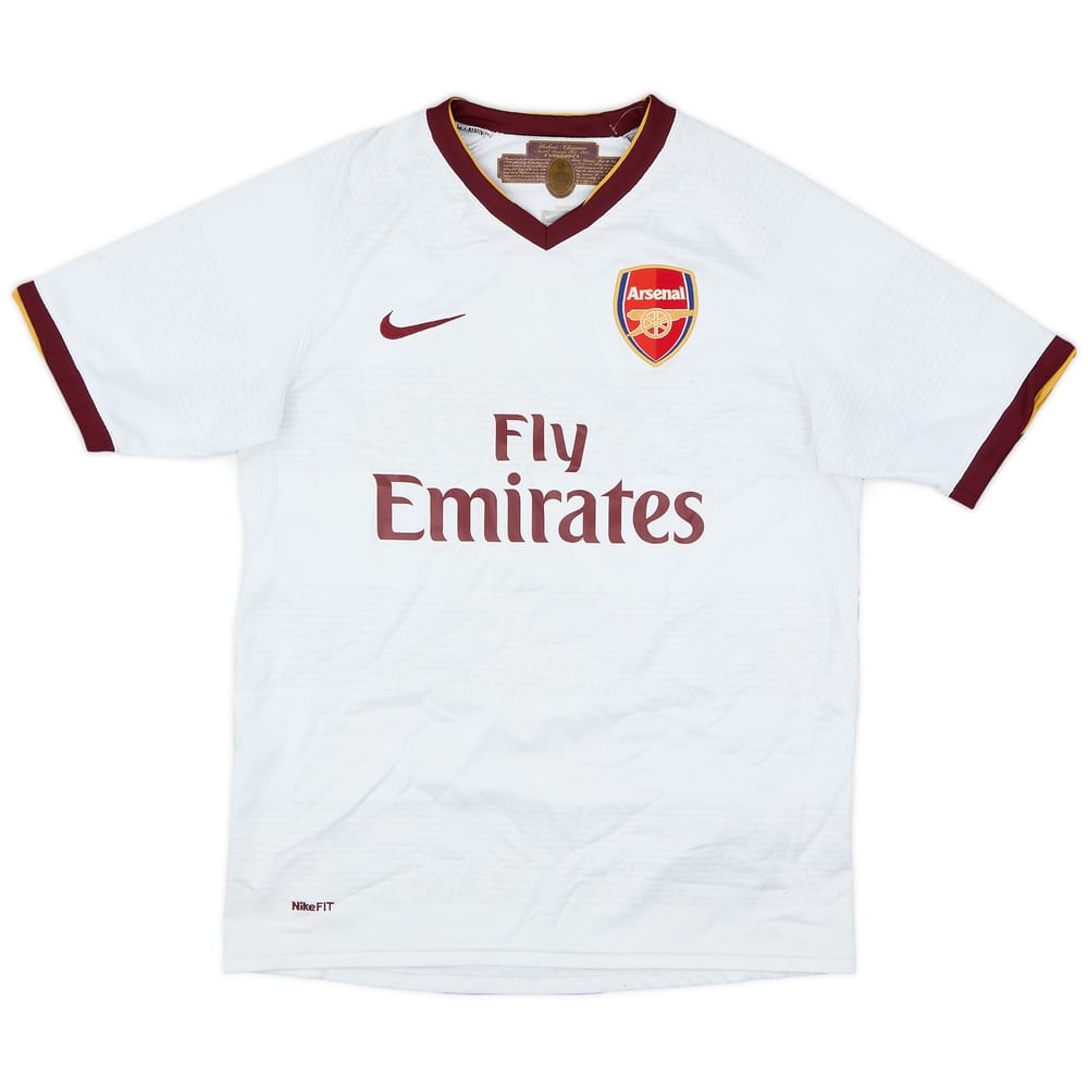 2007-08 Arsenal Away Shirt - 8/10 - (L.Boys)