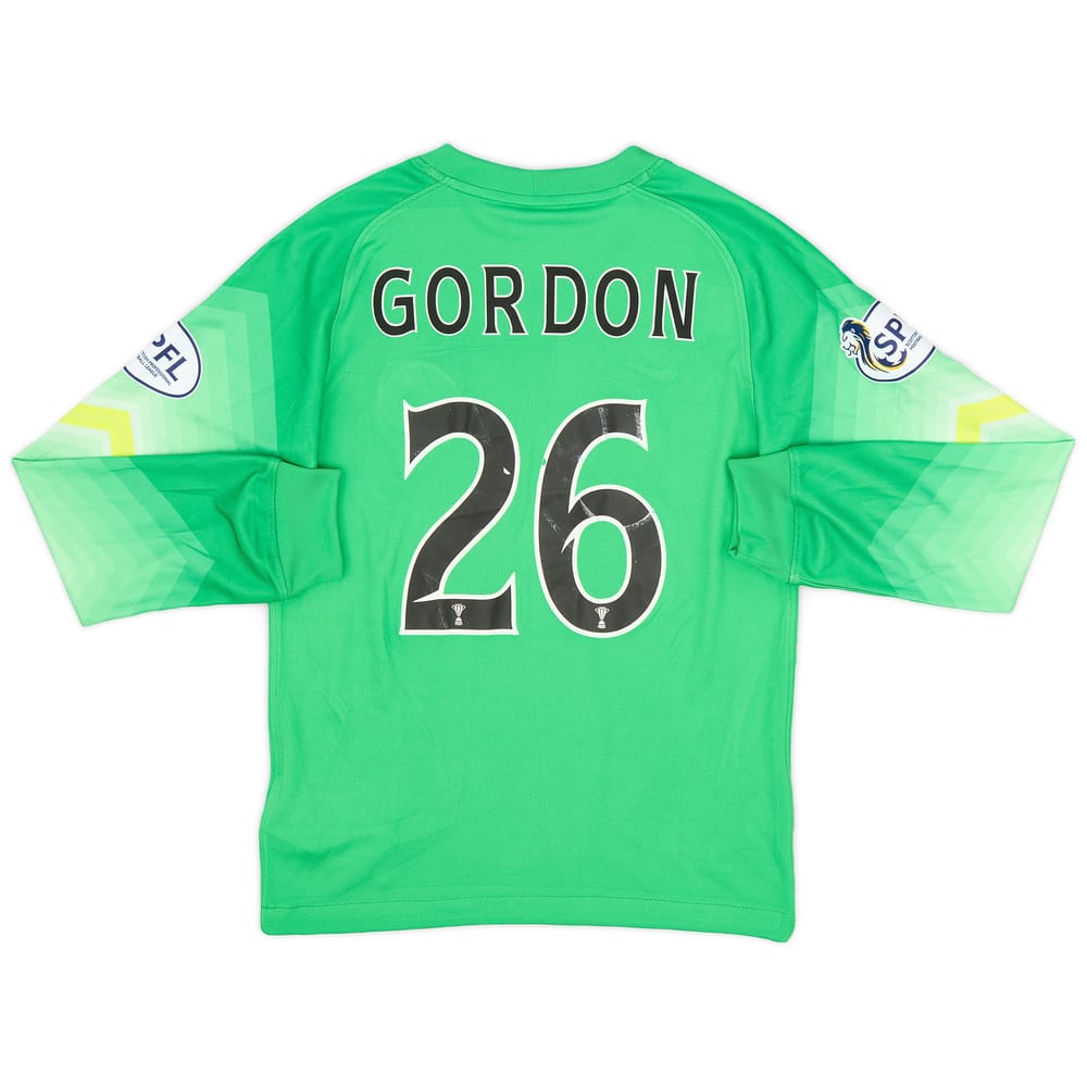 2014-15 Celtic GK Shirt Gordon #26 - 7/10 - (S.Boys)