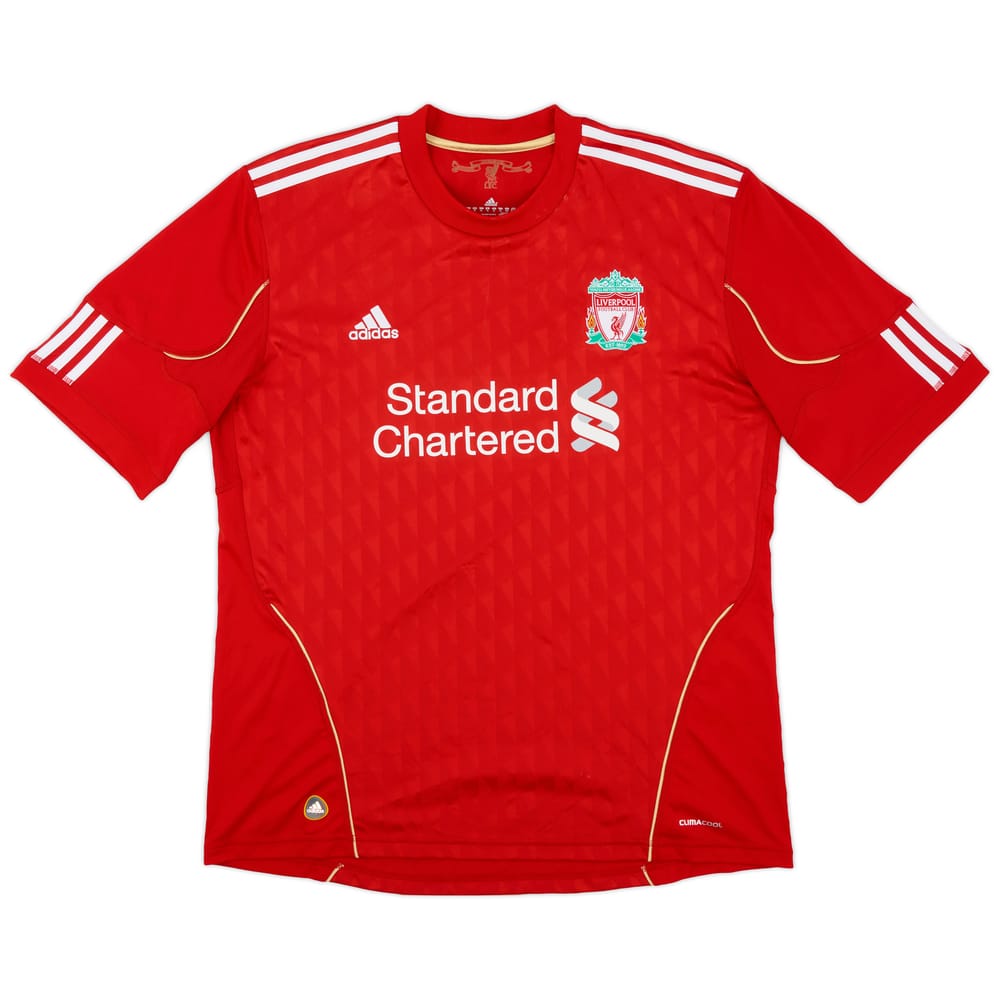2010-12 Liverpool Home Shirt - 8/10 - (XL)