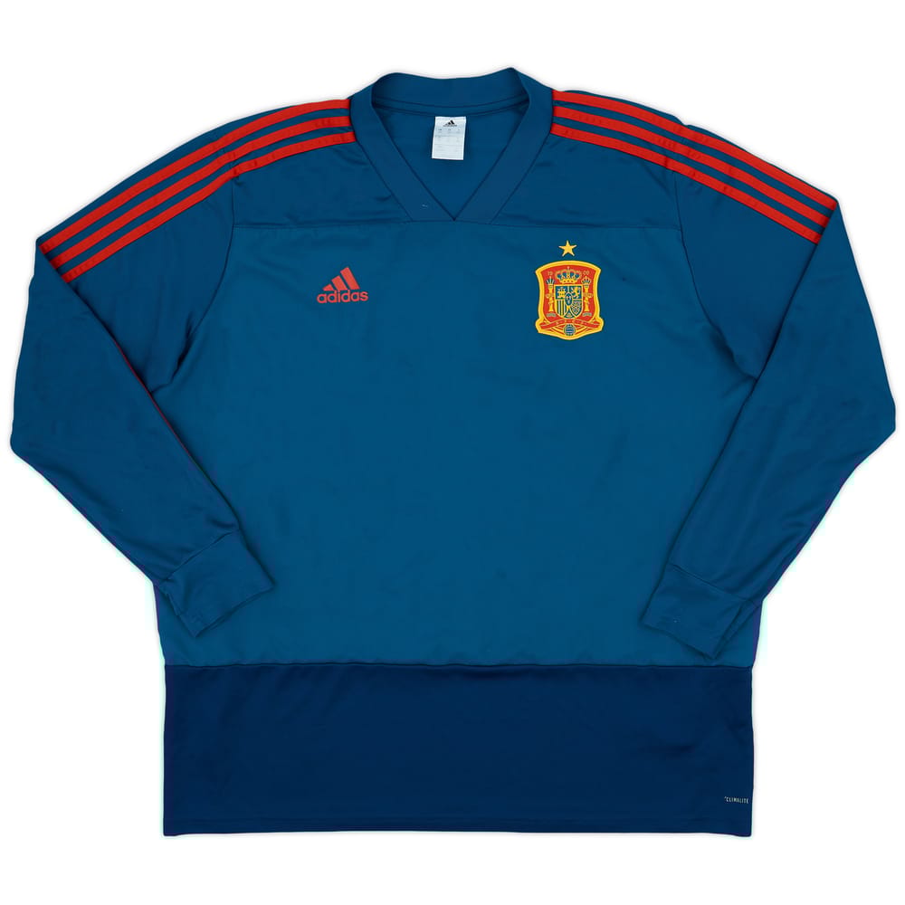 2017-18 Spain adidas Training Top - 8/10 - (XXL)