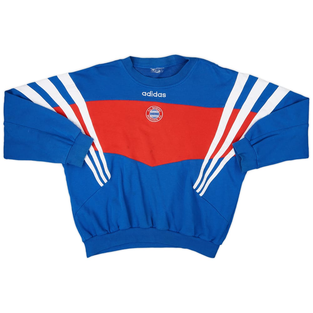 1995-96 Bayern Munich adidas Sweat Top - 6/10 - (L)