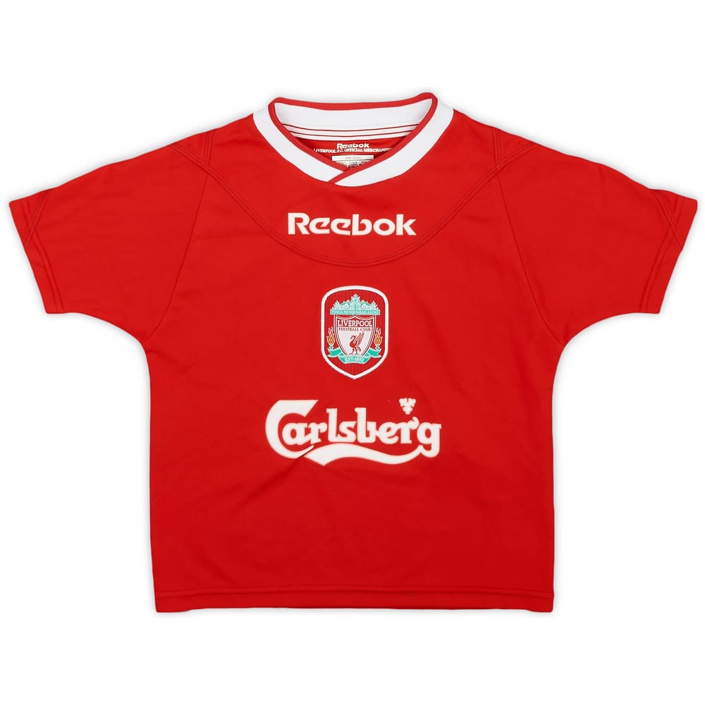 2002-04 Liverpool Home Shirt - 9/10 - (2-3 Years)
