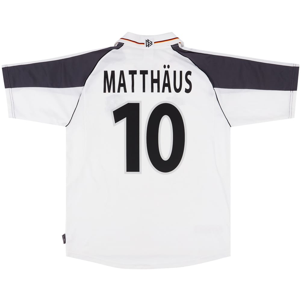 2000-02 Germany Home Shirt Matthaus #10 - 8/10 - (S)