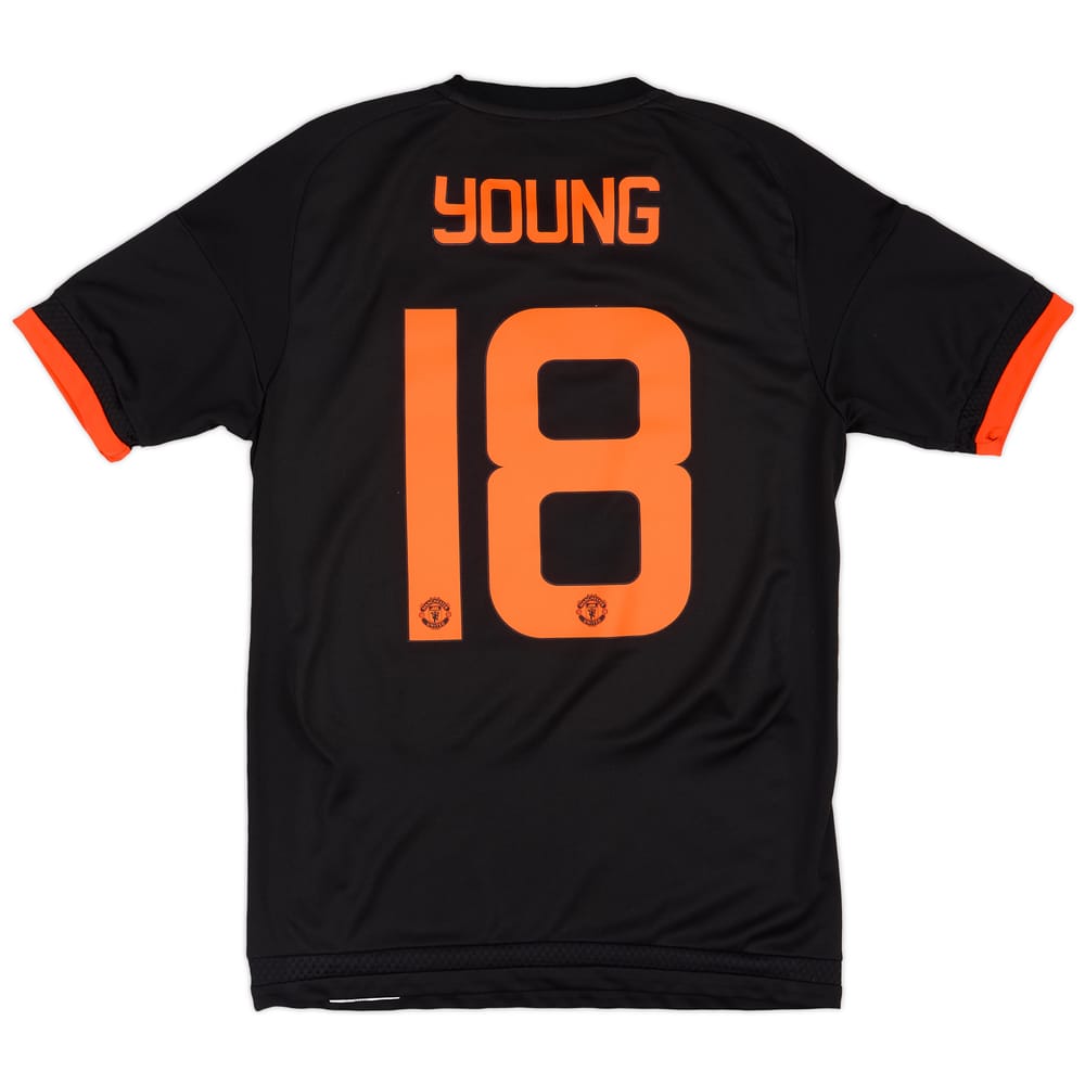 2015-16 Manchester United Third Shirt Young #18 - 8/10 - (S)