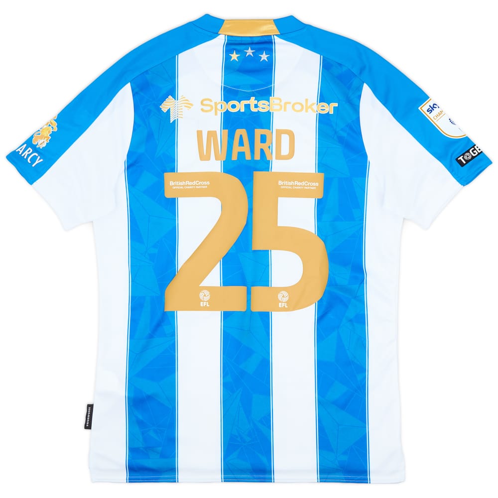 2023-24 Huddersfield Match Issue Home Shirt Ward #25