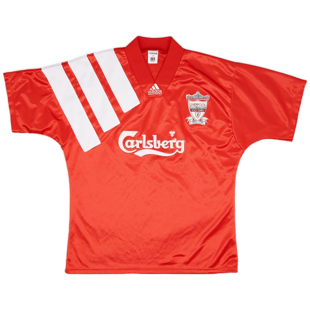 1992-93 Liverpool Centenary Home Shirt - 9/10 - (XL)
