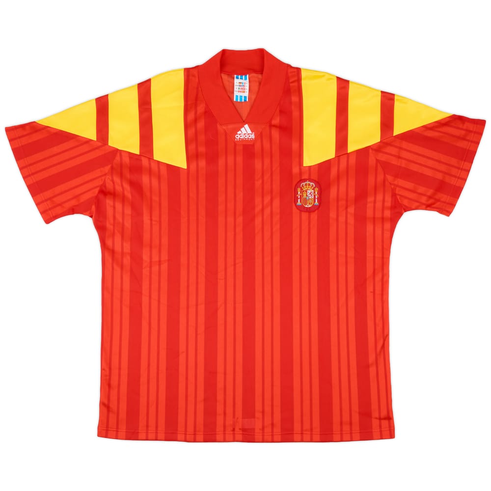 1992-94 Spain Home Shirt - 9/10 - (XL)