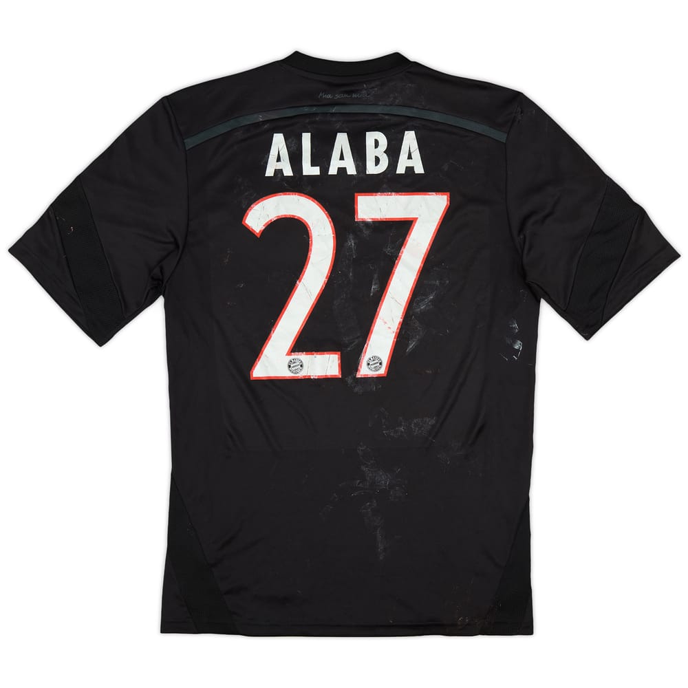 2014-15 Bayern Munich Third Shirt Alaba #27 - 4/10 - (S)