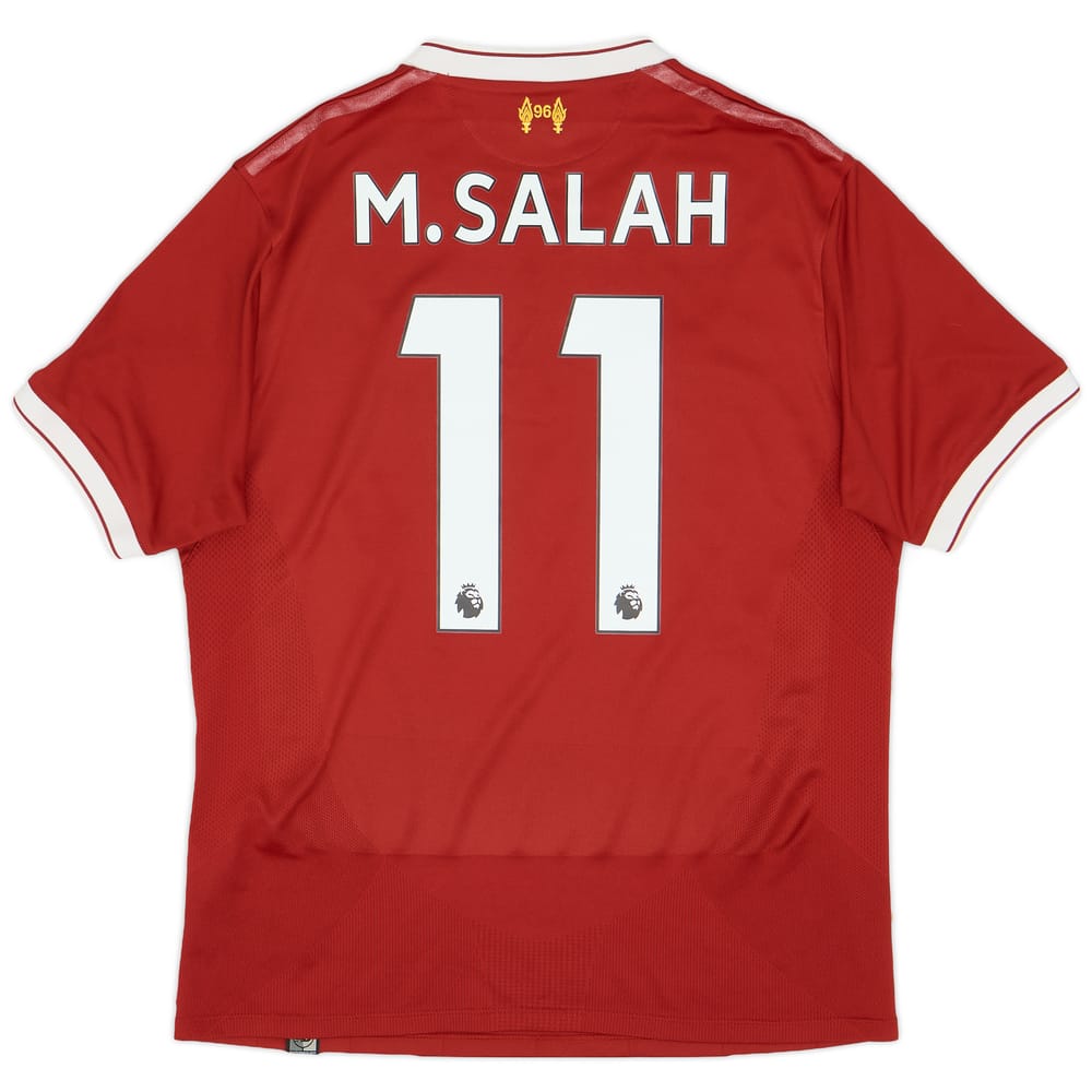 2017-18 Liverpool 125 Years Home Shirt Salah #11 - 6/10 - (S)