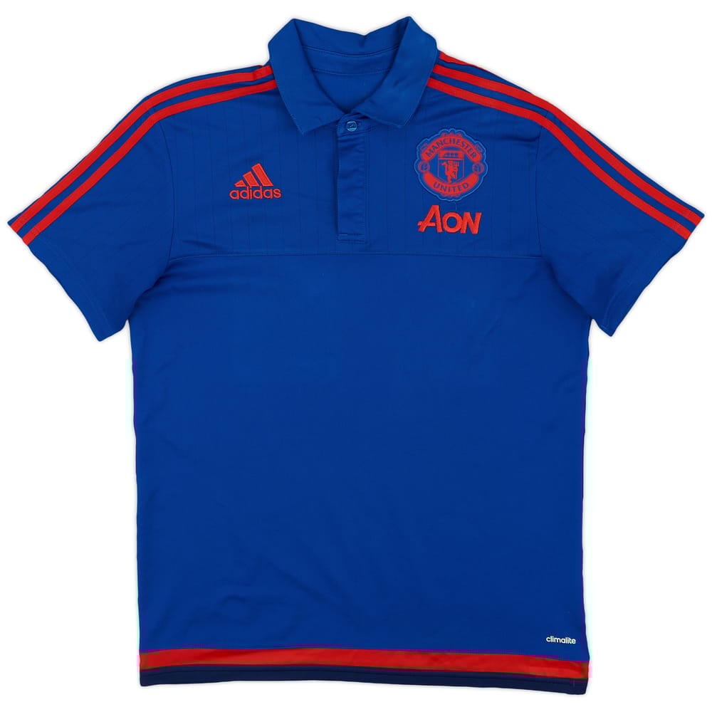2015-16 Manchester United Polo Shirt - 9/10 - (M)