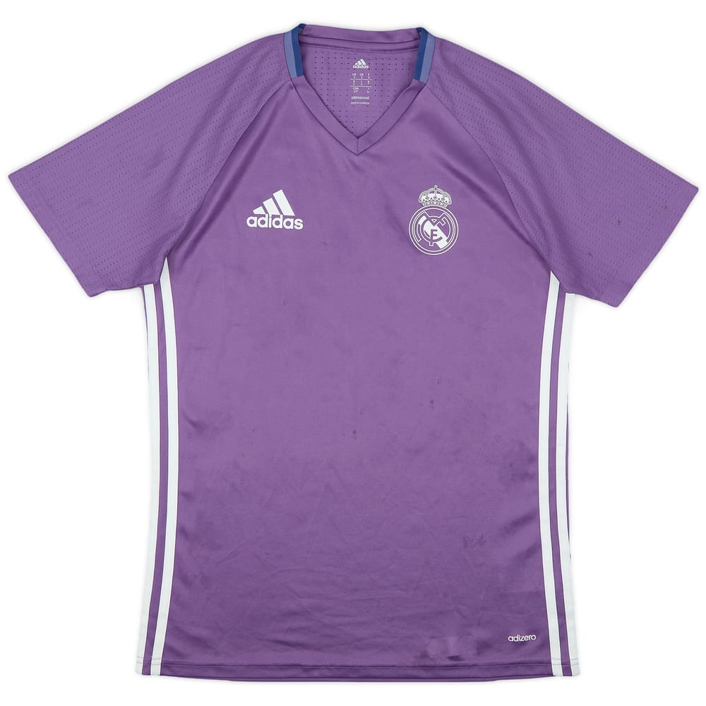 2016-17 Real Madrid adizero Training Shirt - 8/10 - (S)