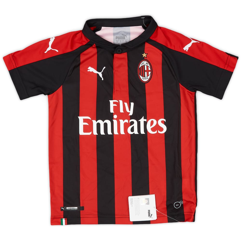 2018-19 AC Milan Home Shirt (S.Boys)