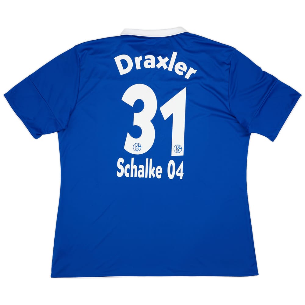 2010-12 Schalke Home Shirt Draxler #31 - 7/10 - (3XL)