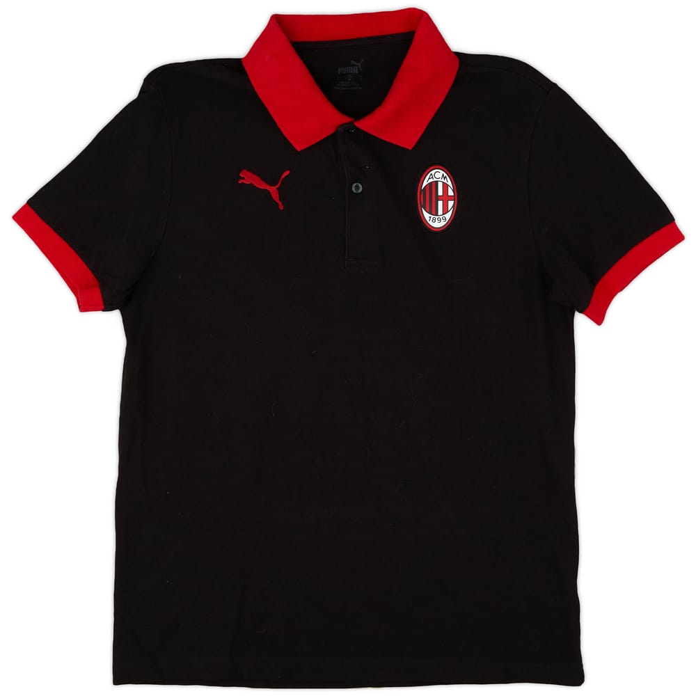 2018-19 AC Milan Puma Polo Shirt - 8/10 - (M)