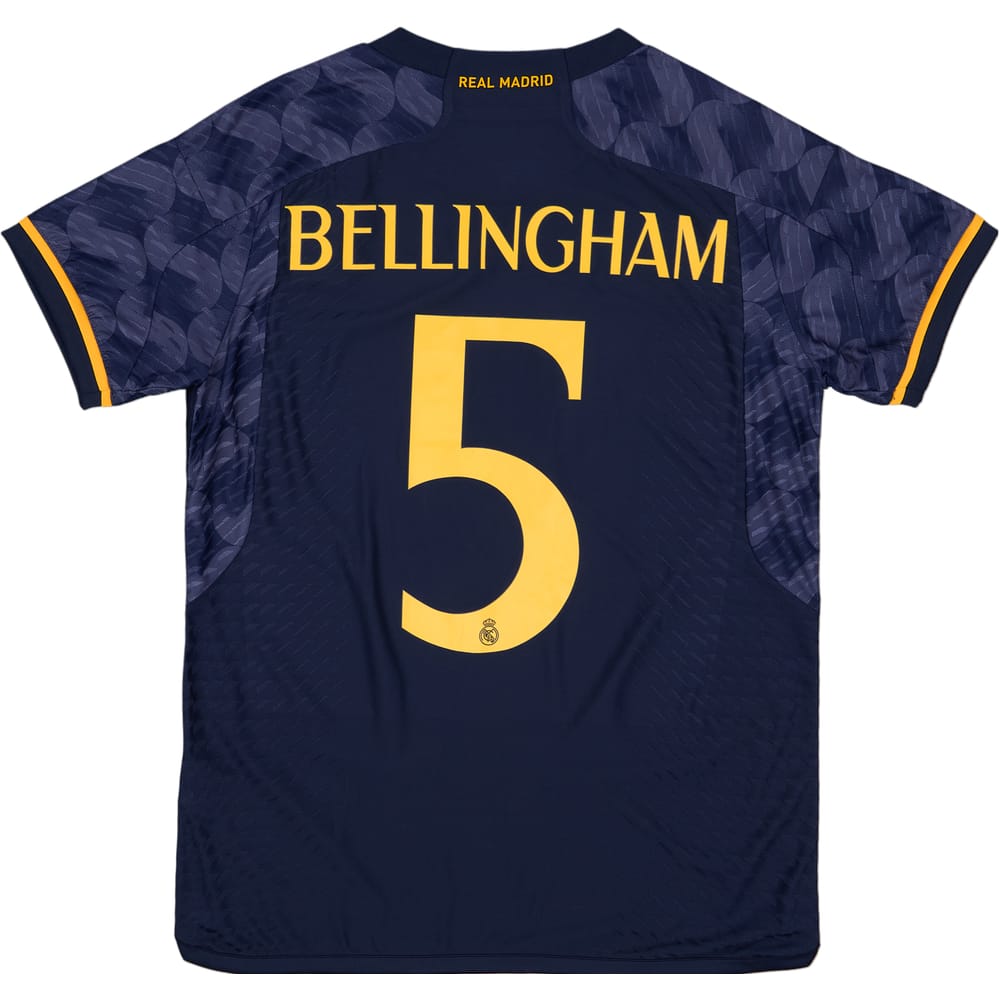 2023-24 Real Madrid Authentic Away Shirt Bellingham #5 (Women's L)