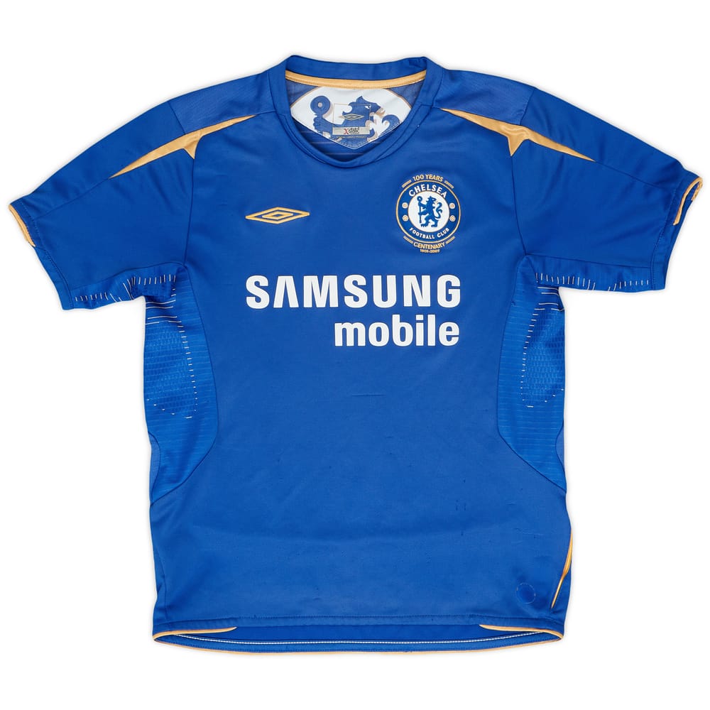 2005-06 Chelsea Centenary Home Shirt - 4/10 - (M.Boys)