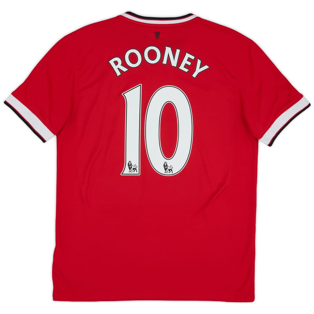 2014-15 Manchester United Home Shirt Rooney #10 - 6/10 - (M)